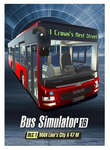 Astragon Bus Simulator 16 Dlc 1 Man Lions City A47 M PC Game